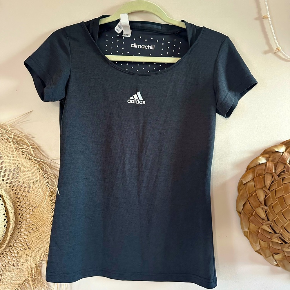 Adidas Black Climachill T-Shirt